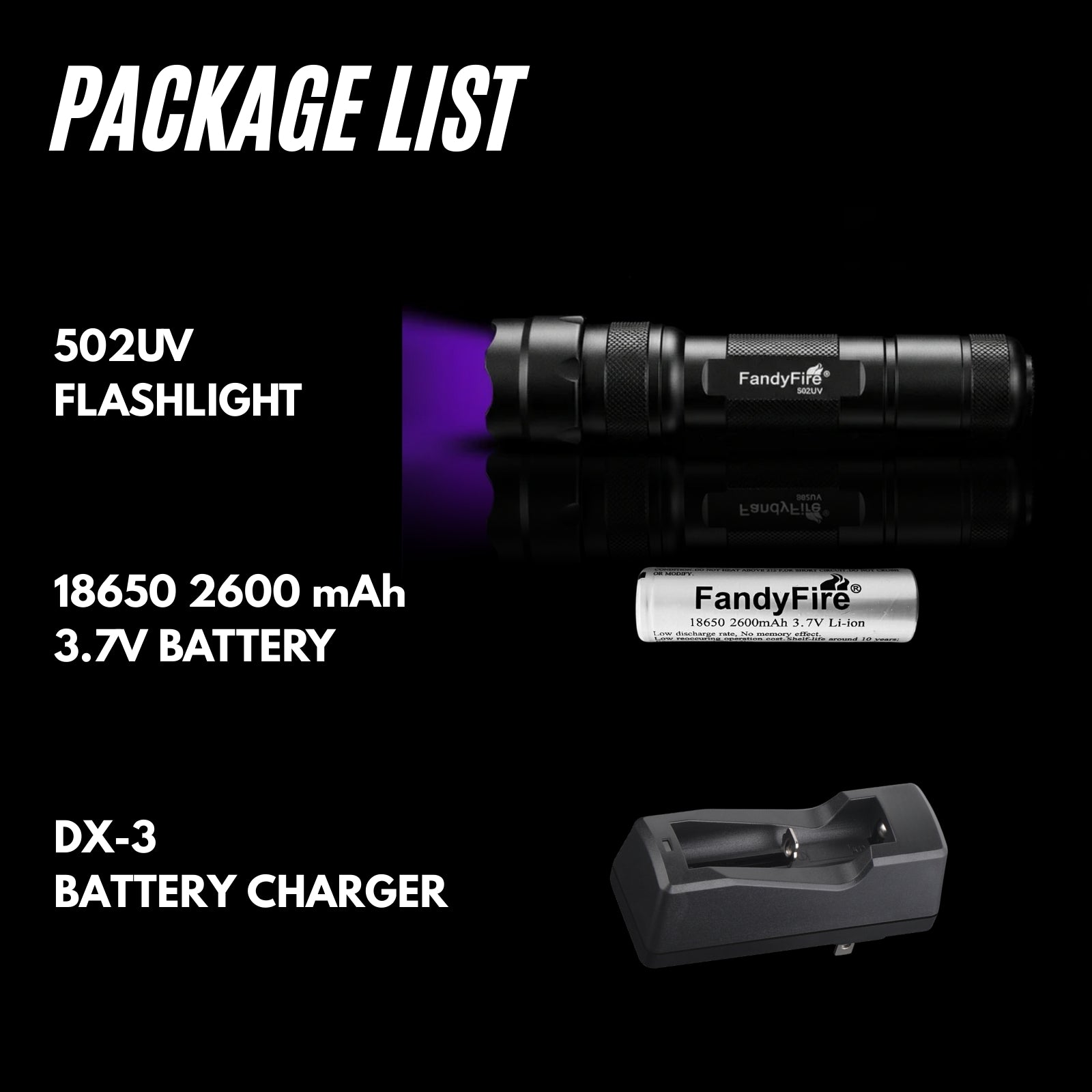 502UV Flashlight