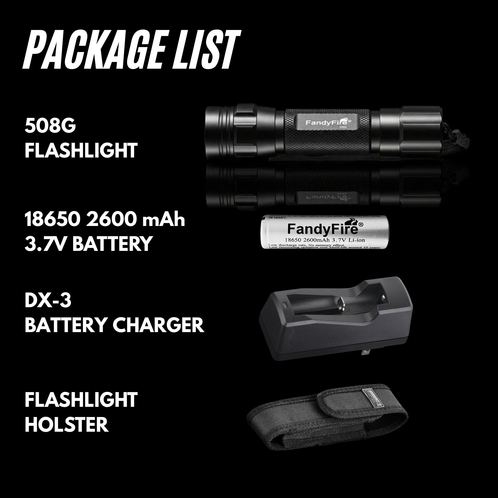 508G Green Light Flashlight