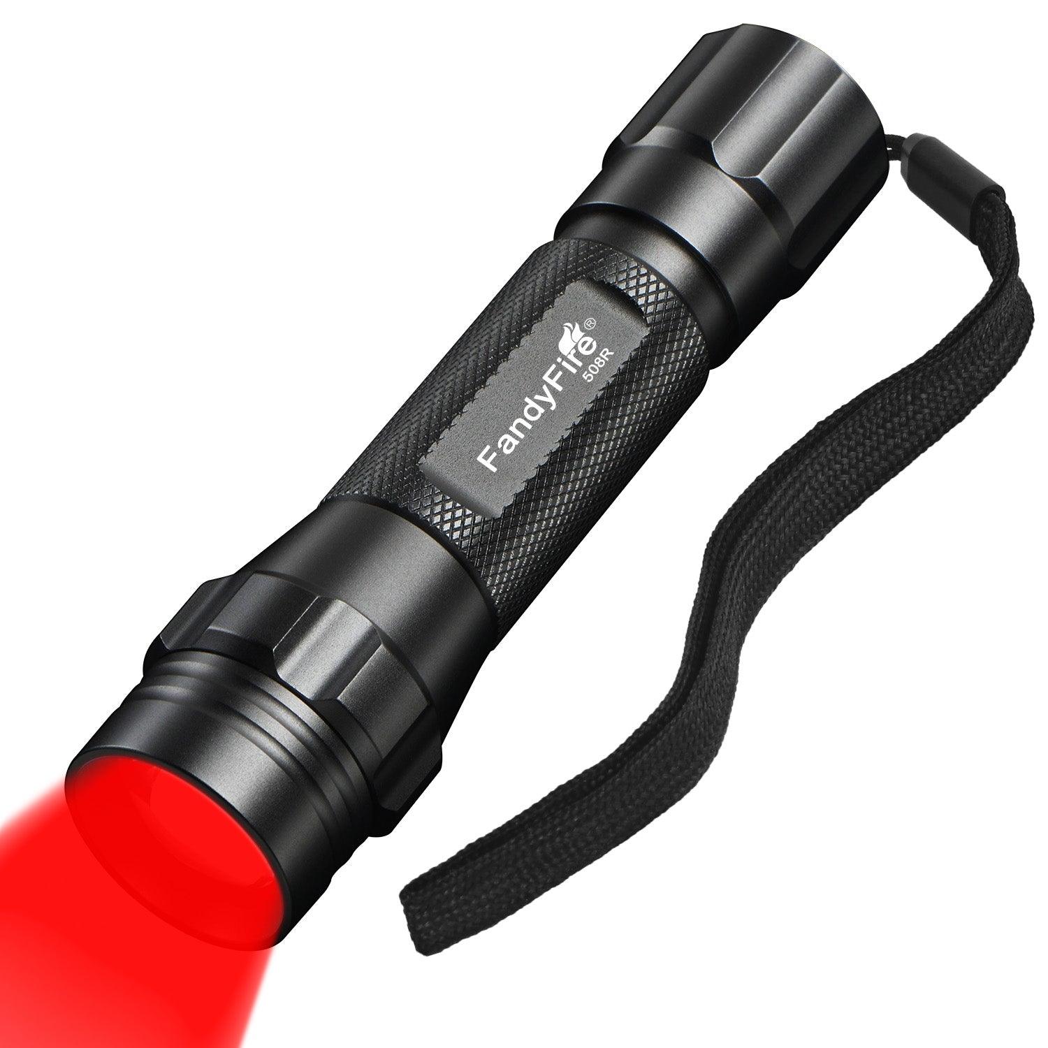FandyFire 508R Red Light Flashlight - FandyFire