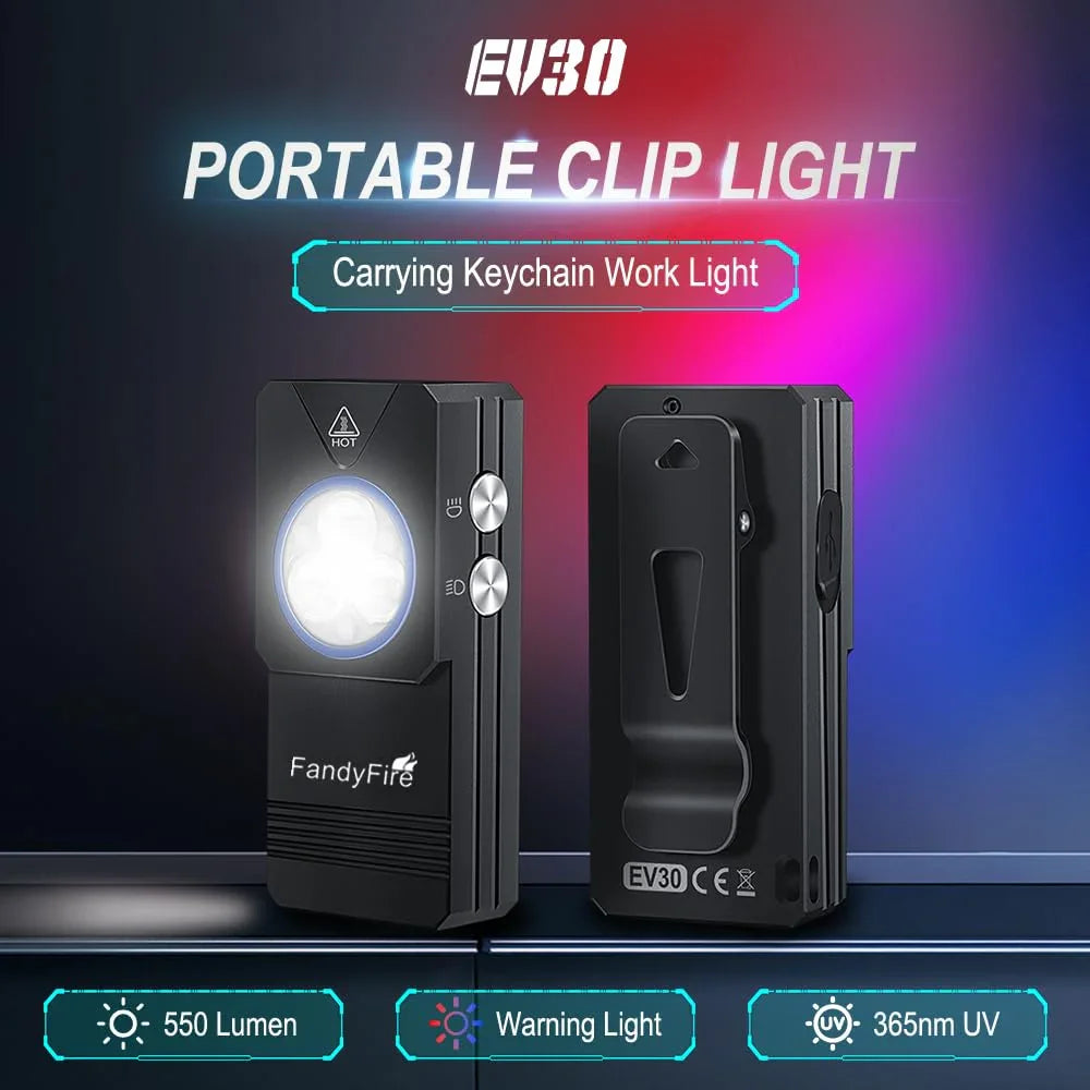 EV30 EDC Clip Light