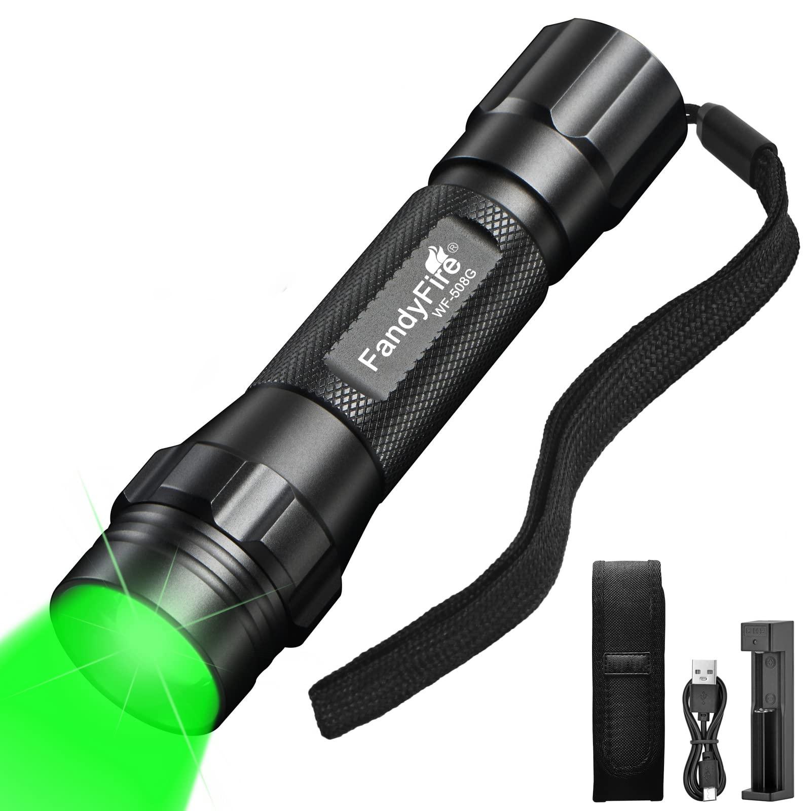 FandyFire 508G Green Light Flashlight - FandyFire