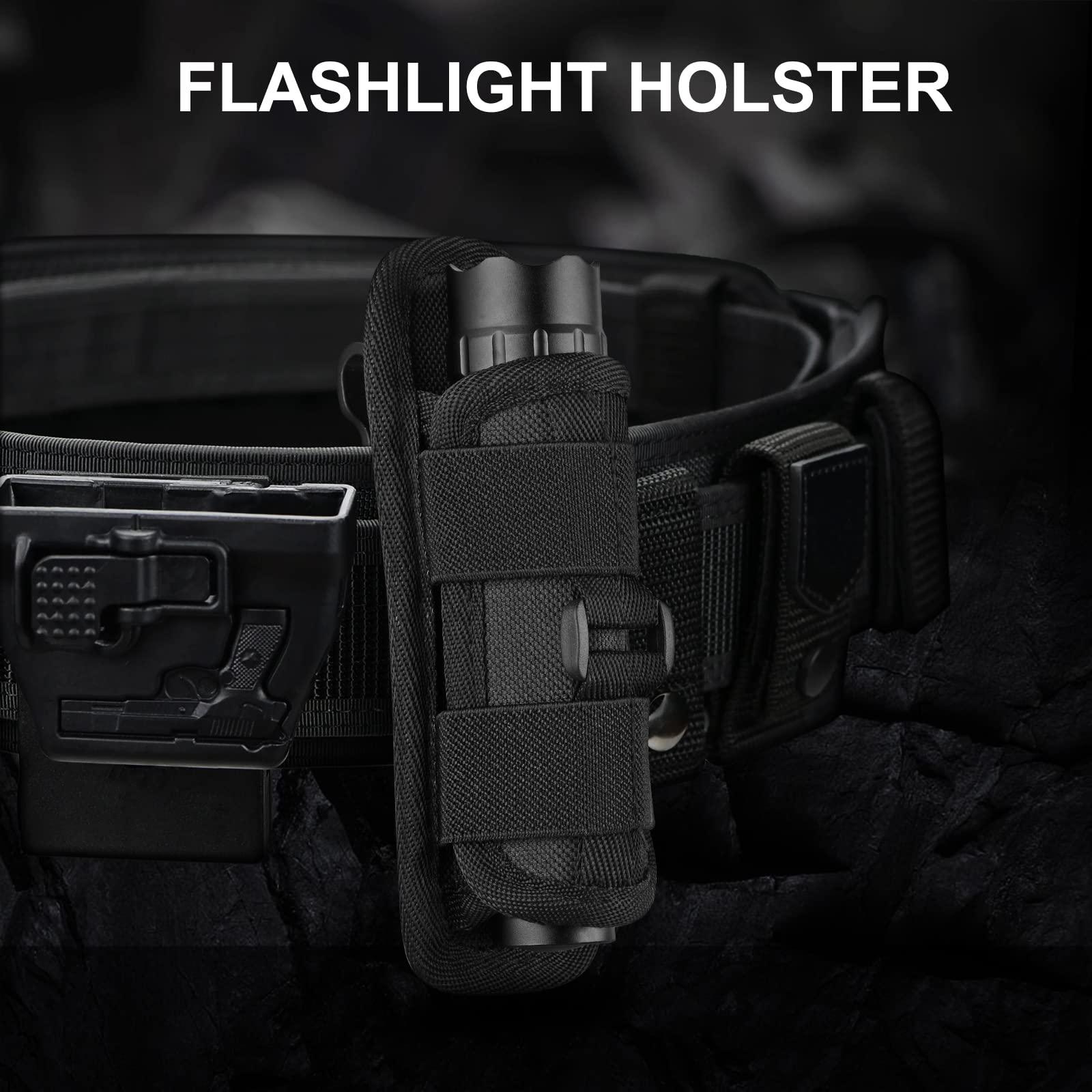 FandyFire Flashlight Holster with 360 Degrees Rotatable Clip (1PC) - FandyFire