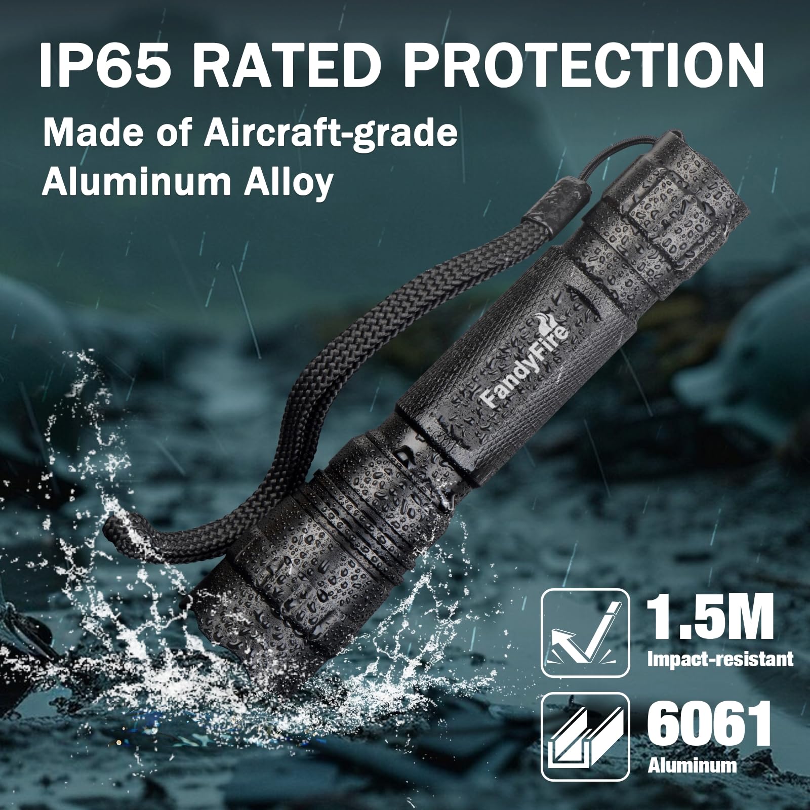 WF-501BX Tactical Flashlight