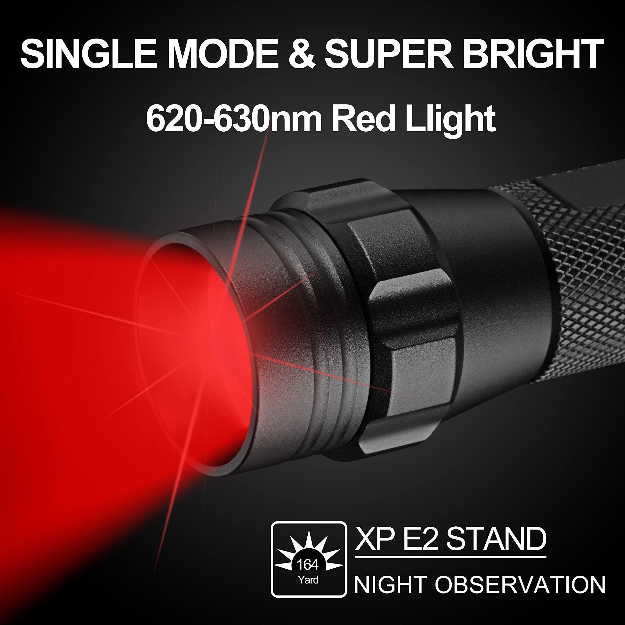 FandyFire 508R Red Light Flashlight - FandyFire
