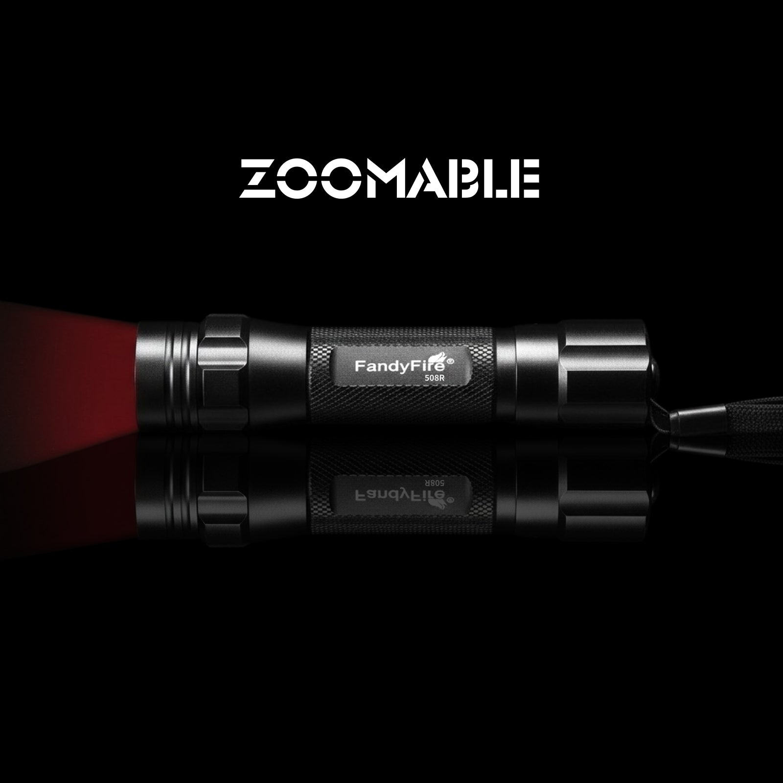 FandyFire 508R Red Light Flashlight
