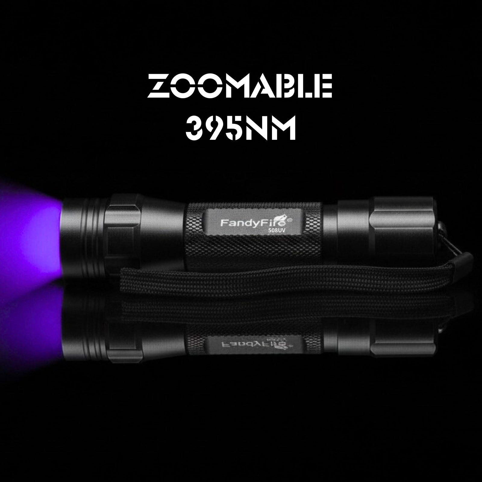 FandyFire 508UV Flashlight - 395nm