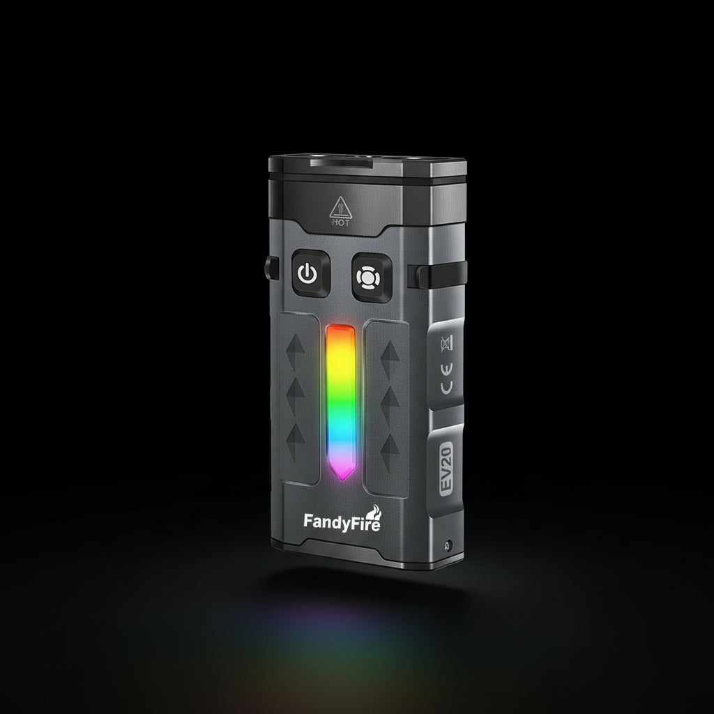 FandyFire EV20 EDC Keychain Flashlight