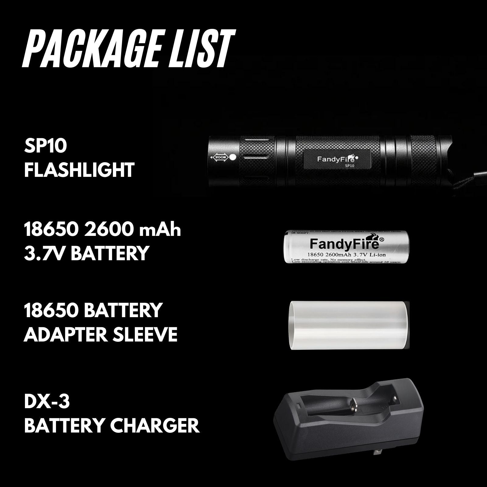 SP10 EDC Flashlight