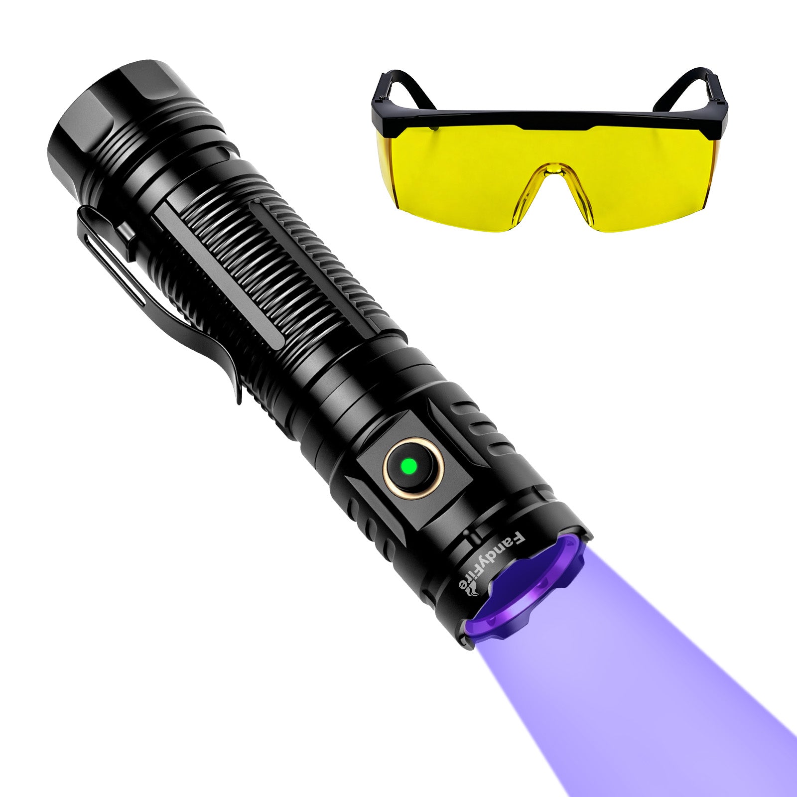 X7 365nm UV Flashlight