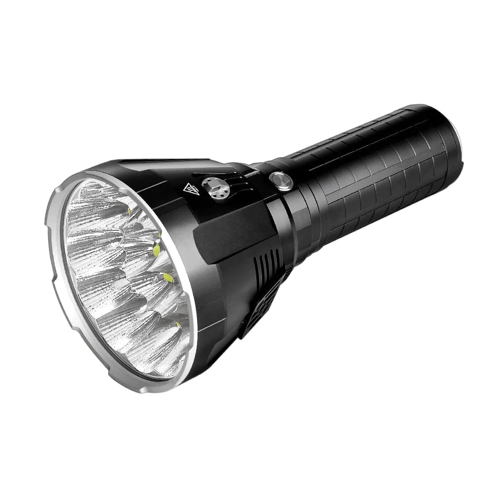 IMALENT MS18 100000 Lumens Led Flashlight, 18pcs CREE XHP70 Led, Waterproof with 21700 Battery Intelligent Charging