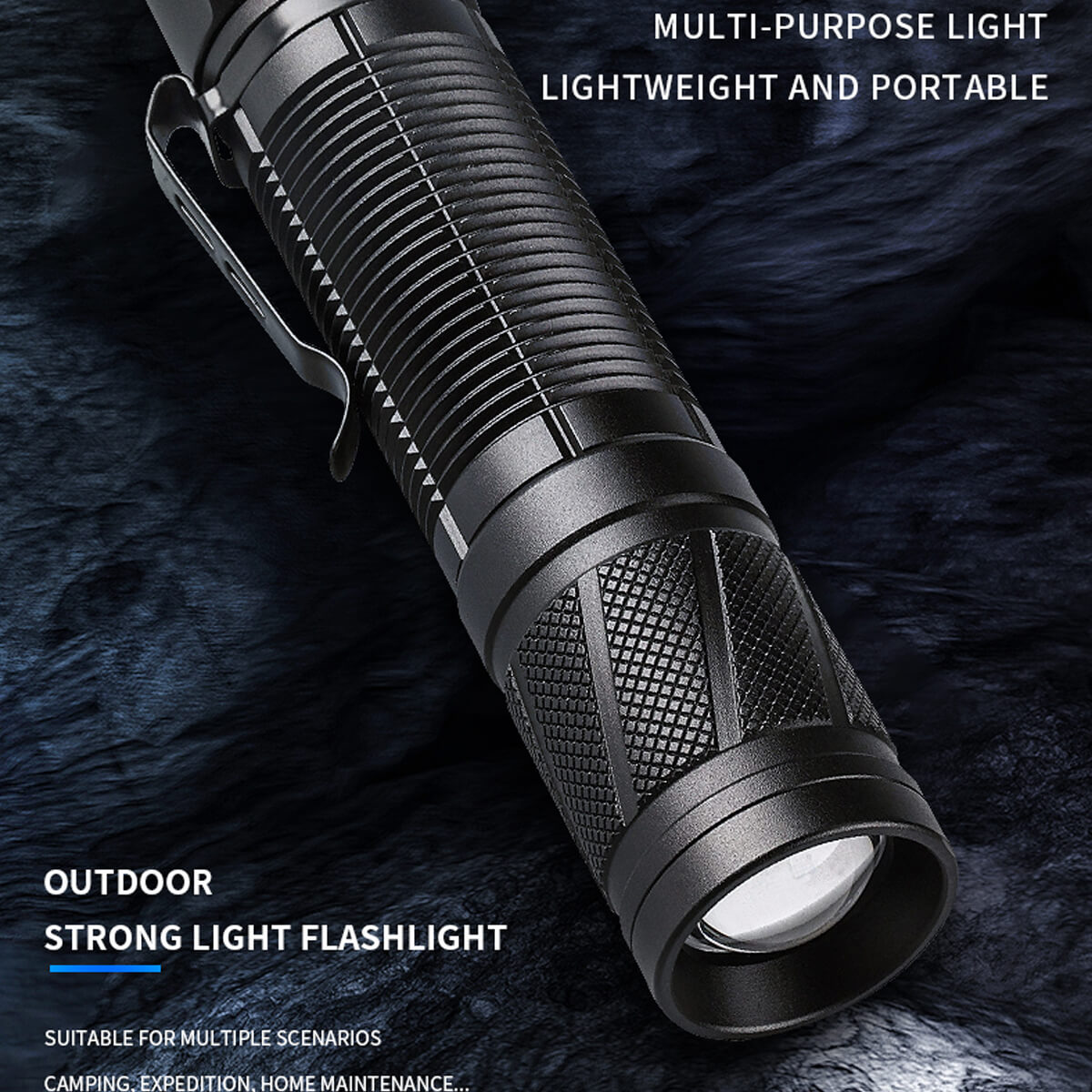 FandyFire XHP50 1500 Lumen 5 Modes LED Rechargeable Torch (Kit)