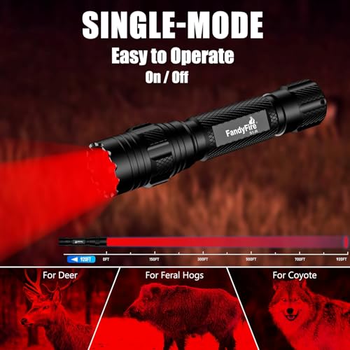 S1-R Red Light Flashlight