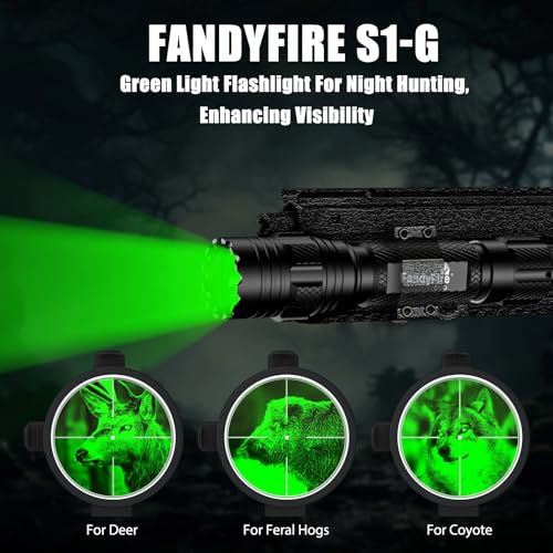 S1-G Green Light Flashlight