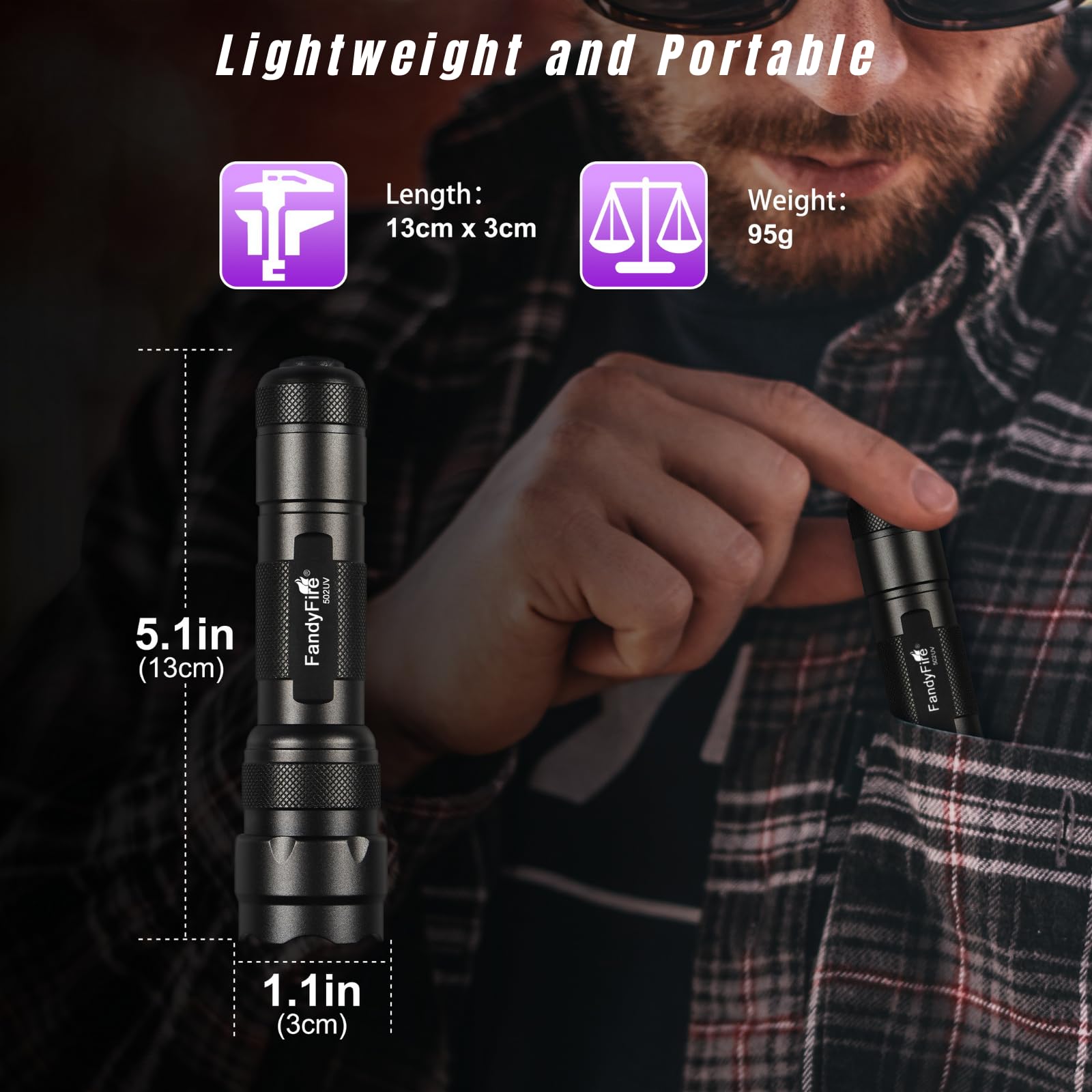 502UV Flashlight