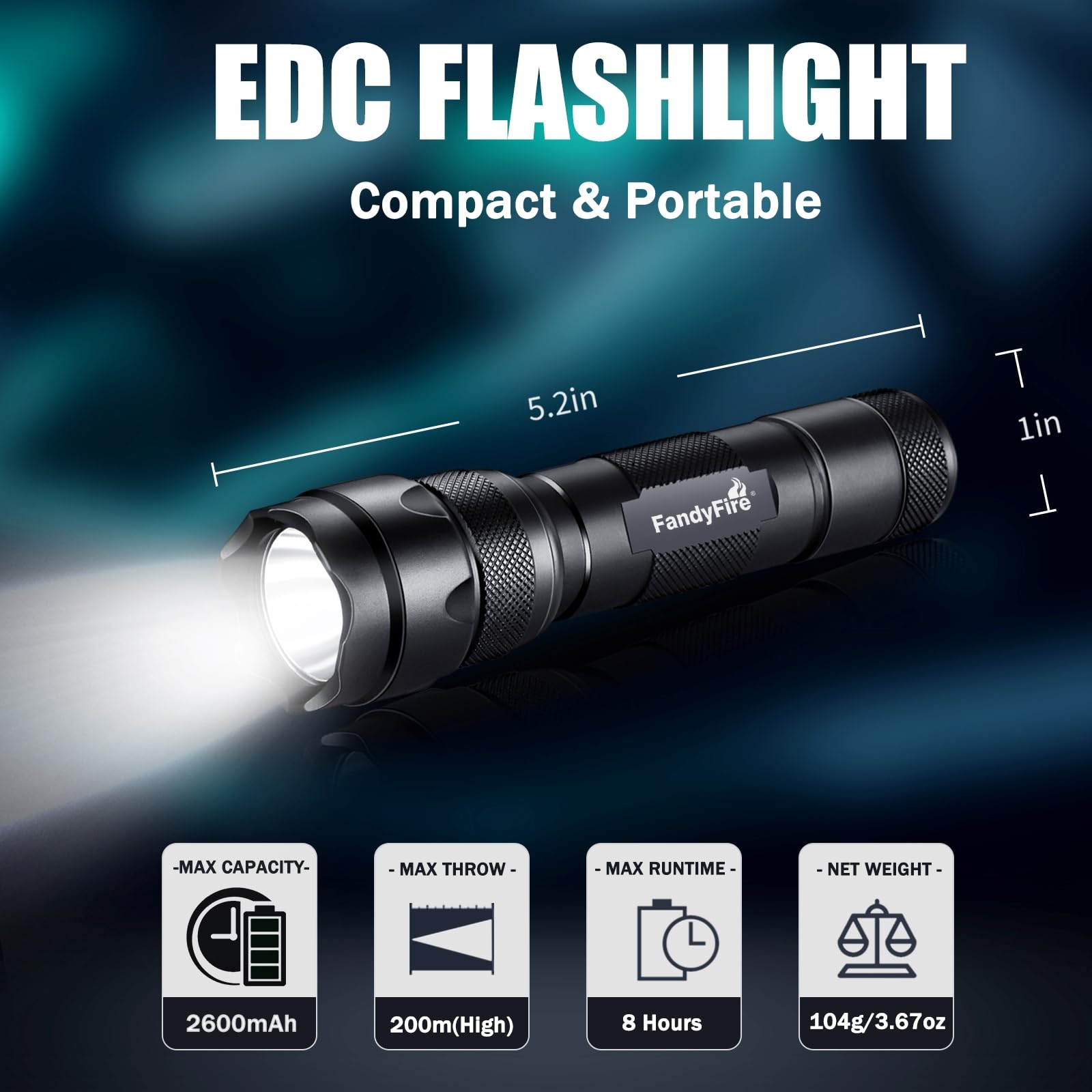 502B Tactical Flashlight