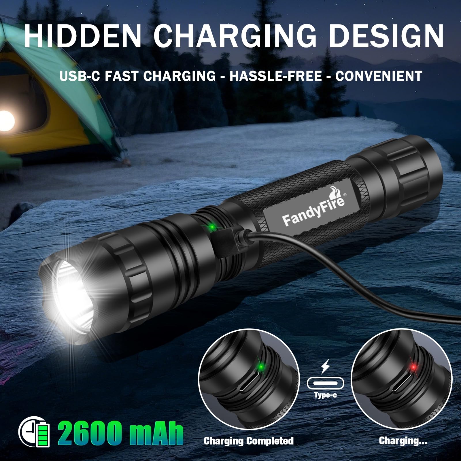 WF-501BX Tactical Flashlight