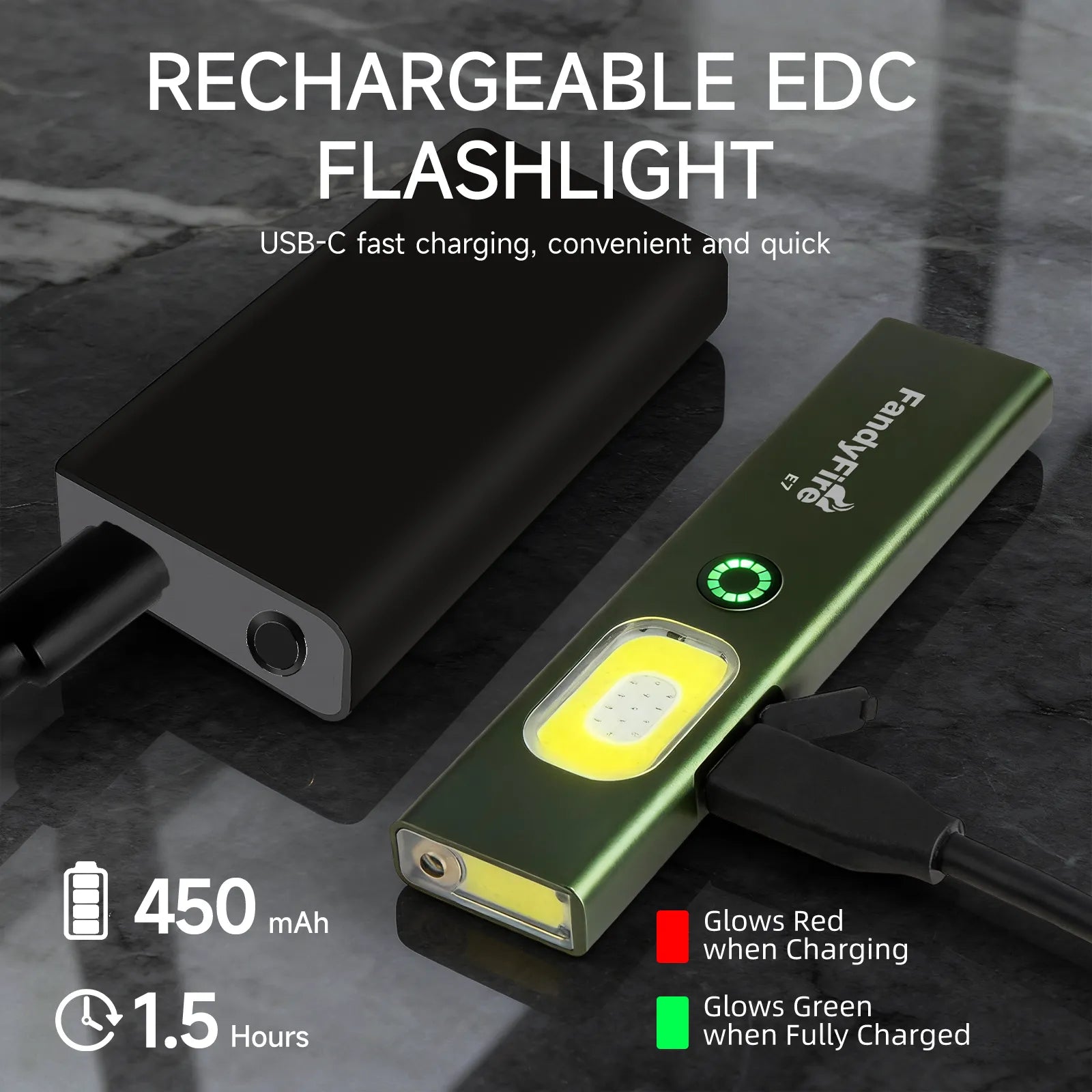 E7 EDC Flashlight