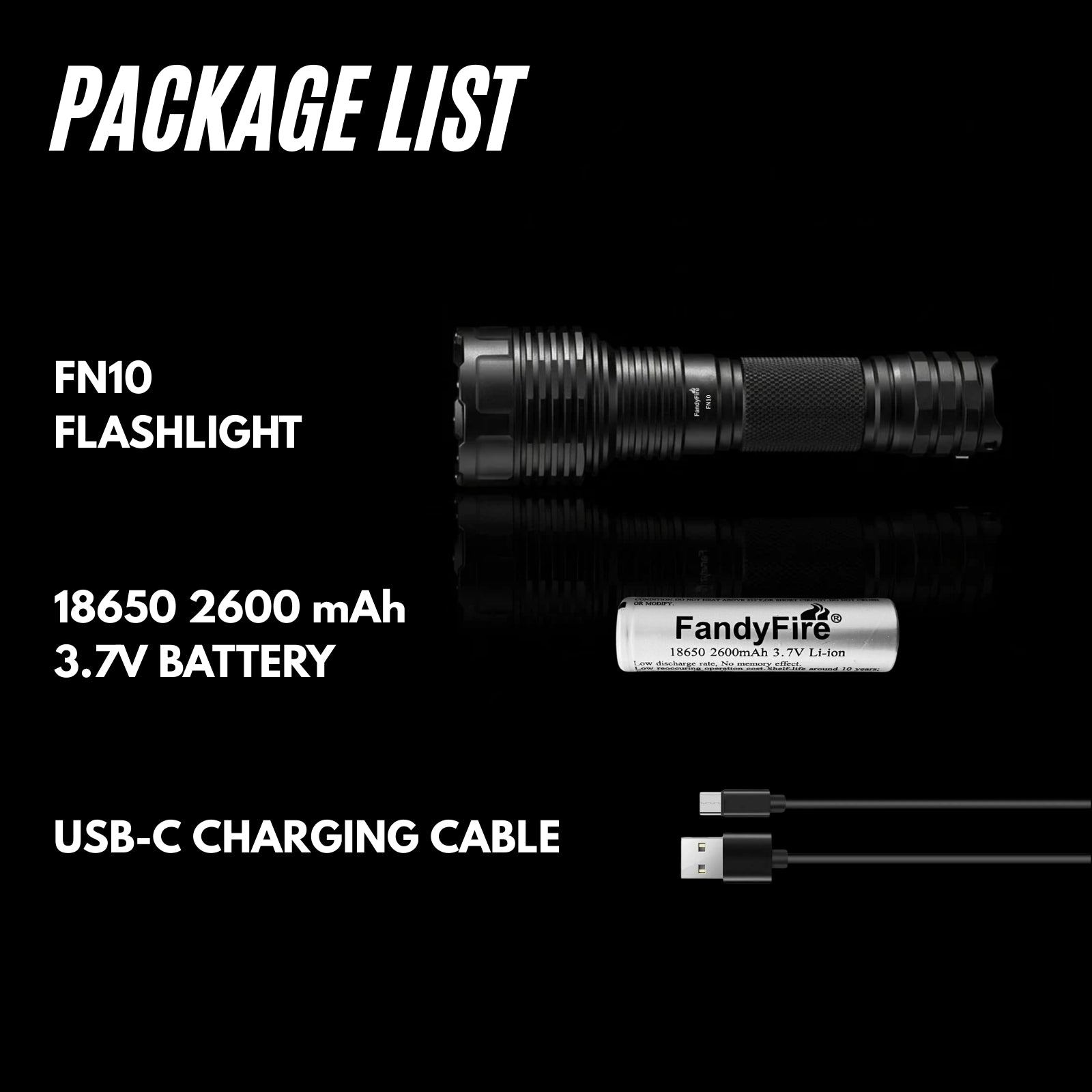 FN10 Tactical Flashlight