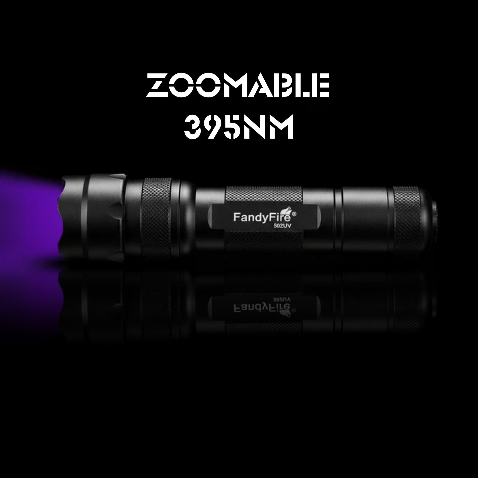 FandyFire 502UV Flashlight - 395nm