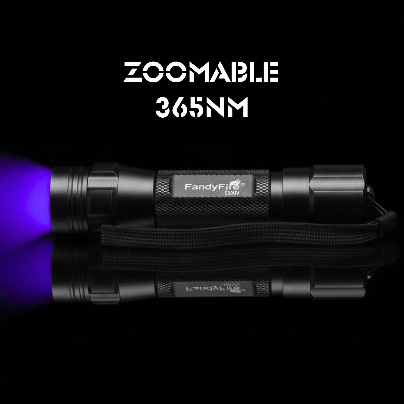 FandyFire 508UV Flashlight - 365NM
