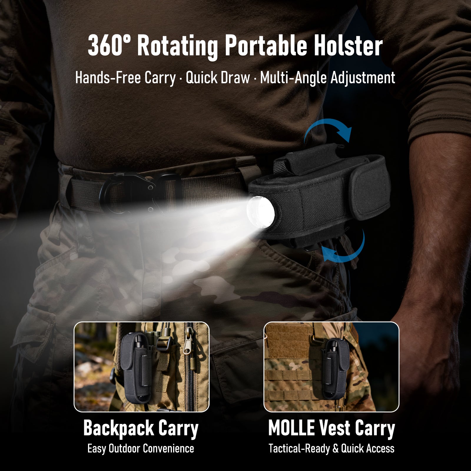 S1 Tactical Flashlight & Holster