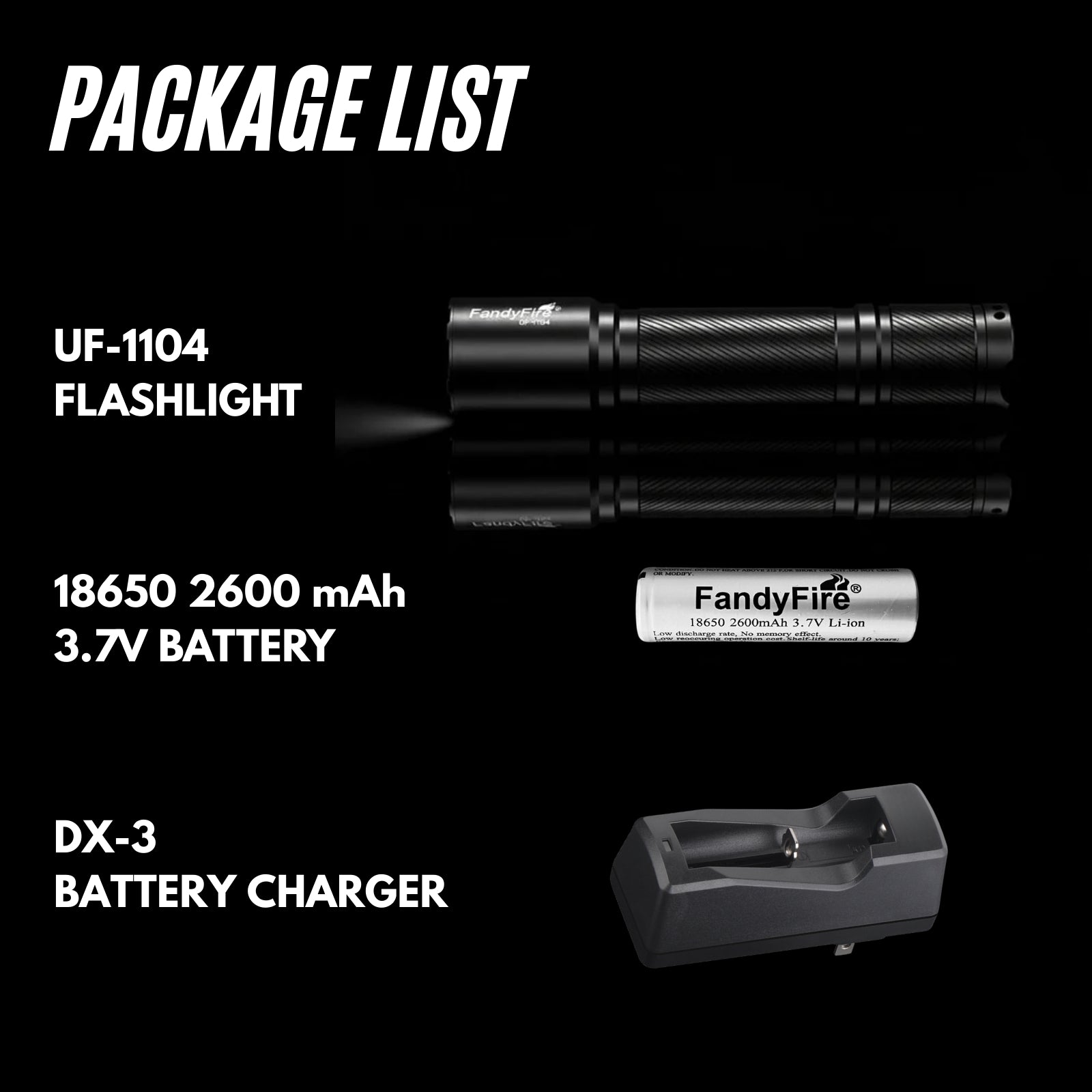 UF-1104 Tactical Flashlight