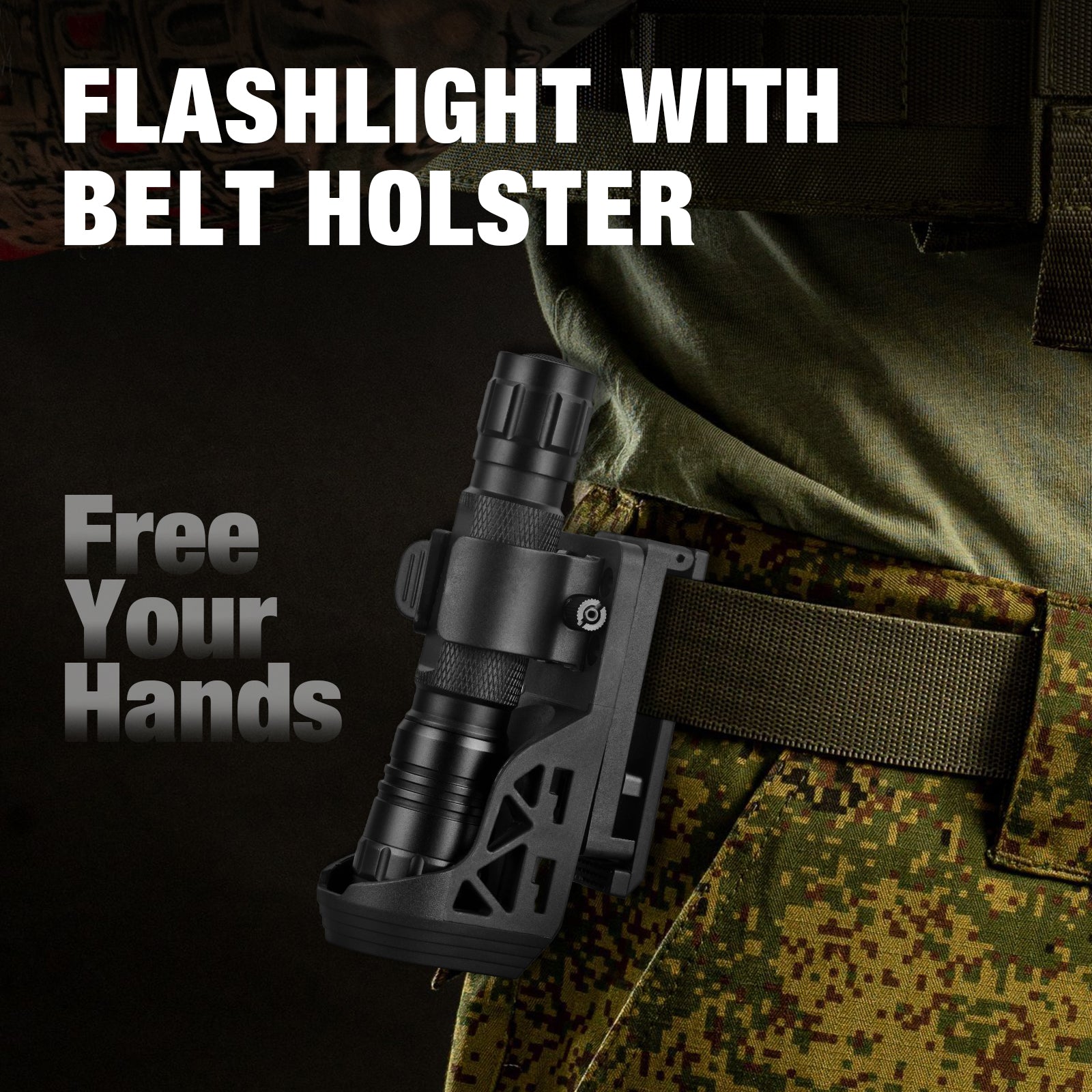 FandyFire WF-501BX Tactical Flashlight 3 Modes