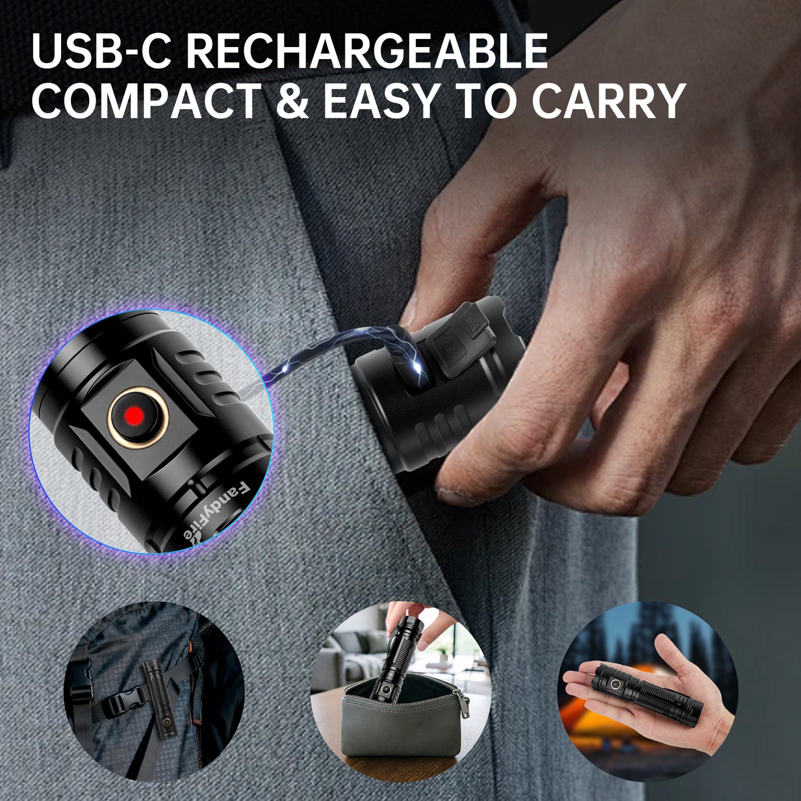 X7 365nm UV Flashlight