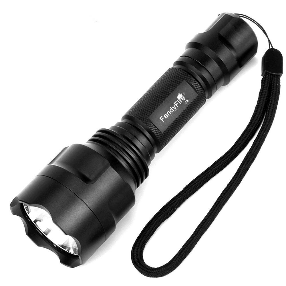FandyFire C8 LED Handheld Torch, XM-L2 1000 Lumens - FandyFire